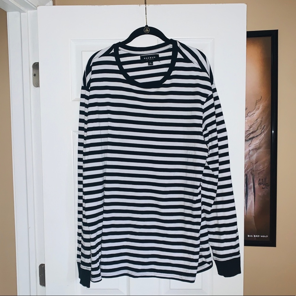PacSun Basics Striped long sleeve
